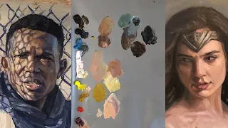 Oil painting: My favorite colors for skin tones