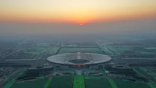 Exploring smart tech inside Xiong'an Railway Station in Hebei, China