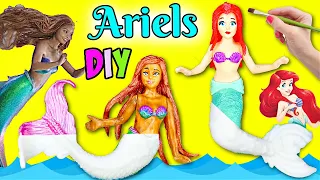 Disney The Little Mermaid: Paint Live Action and Original Ariel Figures DIY