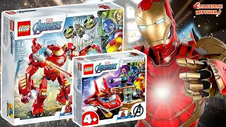 LEGO ХАЛКБАСТЕР И ЖЕЛЕЗНЫЙ ЧЕЛОВЕК ПРОТИВ ТАНОСА! СБОРКИ ЛЕГО МСТИТЕЛИ MARVEL SUPER HEROES!