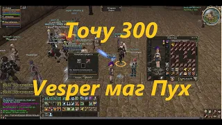 заточка 300 Vesper Маг пух Asterios x5