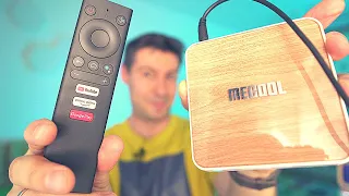 Better than Mi Box? The MeCool KM6 DELUXE runs Android TV, has Chromecast & Google Assistant!