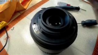 Nikon Jammed Lens repair