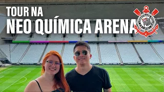 FIZEMOS O TOUR NA NEO QUÍMICA ARENA! | Um Casal no Estádio