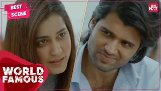 Vijay Devarakonda flirts with Rashi Khanna | World Famous Lover |Telugu| Vijay Deverakonda | SUN NXT