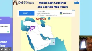 Mnemonic devices for countries of the Middle East