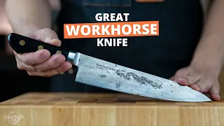 Best CARBON Steel Chef's Knife? - Misono Gyuto