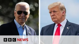 Joe Biden and Donald Trump in Texas for competing visits to US-Mexico border | BBC News