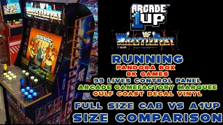 Arcade 1up Wrestlefest Full Detail and SIZE COMPARISON