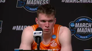 Tennessee Elite 8 Postgame Press Conference - 2024 NCAA Tournament