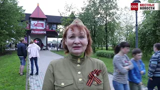 В парке «Печатники» устроили большой концерт в честь Дня Победы