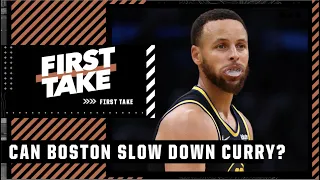 JJ Redick on Celtics defense: The game plan is NOT to slow down Steph Curry! | First Take