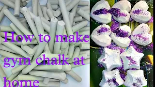 How to make gym chalk at home tutorial with results|Please Subscribe|