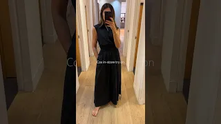 Cos in store try on with Sarah #shoppinghaul #styleinspo #fashion