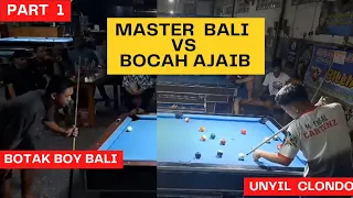 UNYIL CLONDO Sidoarjo Vs BOTAK BOY Bali || LAGA PARA JAWARA || LEG Bola Kecil || PART 1