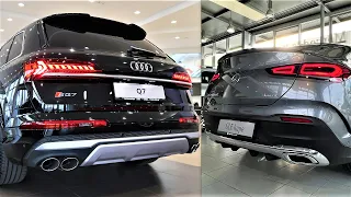 New Mercedes GLE Coupe 2023 vs New Audi SQ7 2023 - Startup & REVS Comparison by Supergimm