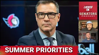 What Are The Top Off-Season Priorities For Ottawa Senators GM Steve Staios?