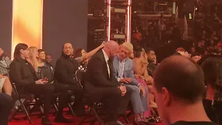 HHH and Cody Rhodes talking at WWE Hall of Fame 3/31/2023