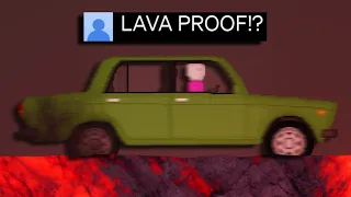 I Made A Lava PROOF Car In People Playground