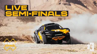 🔴 LIVE Semi-Final & Crazy Race! | Extreme E | Desert X Prix