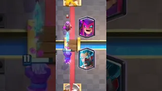 ICE WIZARD VS WIZARDS & WITCHES Wait till the end | Clash Royale #shorts