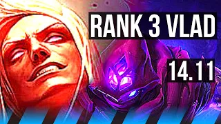 VLADIMIR vs MALZAHAR (MID) | Rank 3 Vlad, 7/2/8 | NA Challenger | 14.11