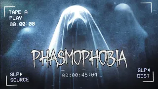 Ott van a szellem a ganénál!!! | Phasmophobia - 10.15.