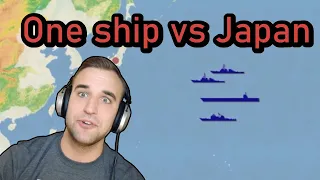 U.S.A. Supercarrier vs Entire Japanese WW2 Navy (Estonian Soldier reacts to Binkov´s Battlegrounds)