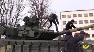 На Чернігівщину повернулися воїни-танкісти