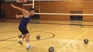 Improve Spiking TIMING (part 1/2) - How to SPIKE a Volleyball Tutorial