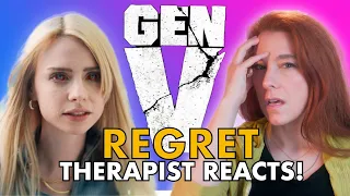 Therapist Analyzes Gen V: Regret and Manipulation