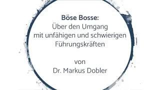 Job kündigen oder doch bleiben? : Über den Umgang mit unfähigen und schwierigen Führungskräften