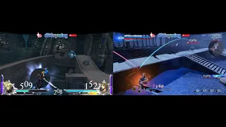 Dissidia Final Fantasy 012 vs NT Comparison