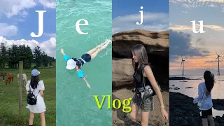 [Jeju vlog] 인생 스팟들로 꽉 채운 2박3일 제주 여행🍊| 제주서쪽감성숙소 | 판포포구수영 | 금오름 & 반딧불이 | 용머리해안 | 소품샵쇼핑 | 바리메오름 | 싱싱잇