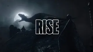 Jurassic World Fallen Kindome || indoraptor song (RISE) ||