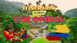 ITINERARIO por COLOMBIA 15 días | que VER | IMPRESCINDIBLES 🇨🇴