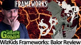 Frameworks Balor Review - Unpainted Sprue Minis by WizKids