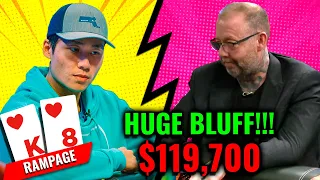 Rampage Poker Runs A SICK Bluff Against Viffer!