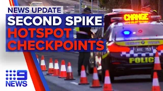 Update: Sydney Woolworths staff in isolation, police checkpoints in VIC hotspots | 9 News Australia