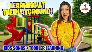 Toddler Learning at THE PLAYGROUND! Songs for kids, nursery rhymes… Cassie’s Corner
