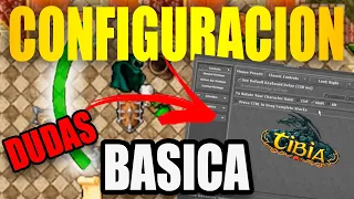 COMO CONFIGURAR OPCIONES E INTERFAZ de TIBIA - RESPONDO A VUESTRAS PREGUNTAS  - GUIA | TIBIA