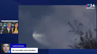 🔴EN VIVO: Un destello de luces ilumina el cielo en el sur de California. ¿Lo viste?