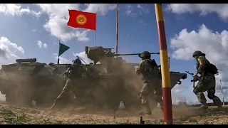 Штурмовое отделение военных инженеров Кыргызстана/Аssault group of the Kyrgyz deminers