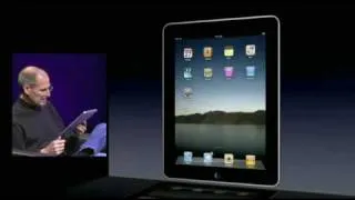 Apple iPad: Steve Jobs Demo part 1