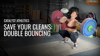 Save Your Cleans with a Double Bounce | Olympic Weightlifting