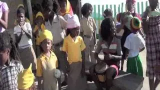 Rastafari youths chanting down Babylon