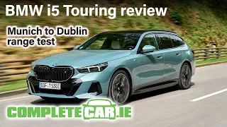 BMW i5 Touring review | Range test from Munich to Dublin