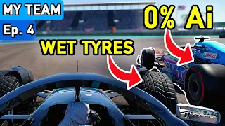 WET TYRES IN THE DRY VS 0% AI | F1 22 My Team Ep. 4
