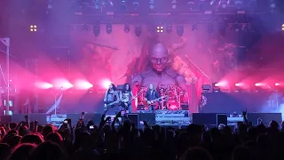 Kreator - Awakening of the Gods intro & Enemy of God - live at Budapest - 2023.08.01.