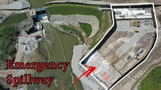 Smallwood Dam HUGE Progress! - Powerhouse Demolished!- Emergency Spillway - Drone - Dam Collapse